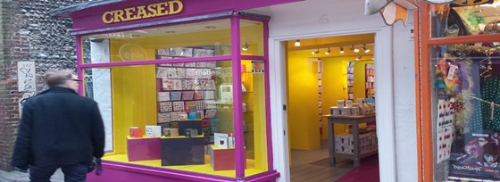 Traditional Birthday Card: Creasedcards